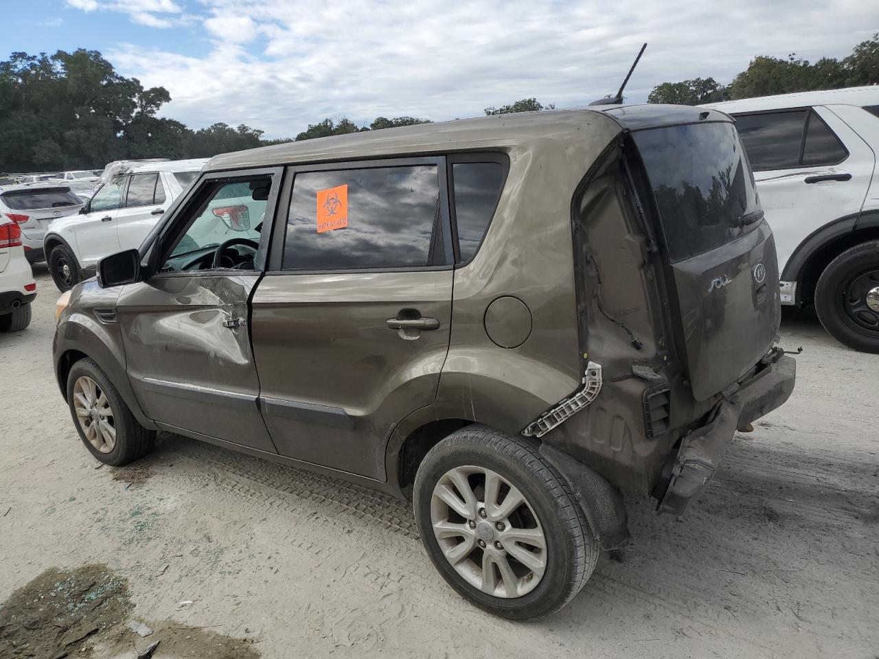 2012 KIA Soul VIN KNDJT2A62C7477454 Copart auction photo, rear end / side damage thumbnail 2