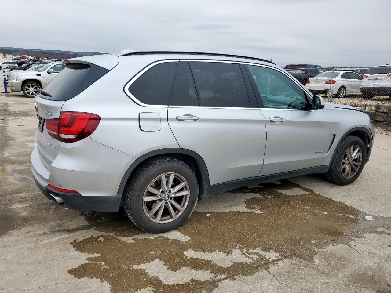2014 BMW X5 VIN 5UXKR2C59E0H32119 Copart auction photo, front end damage thumbnail 3