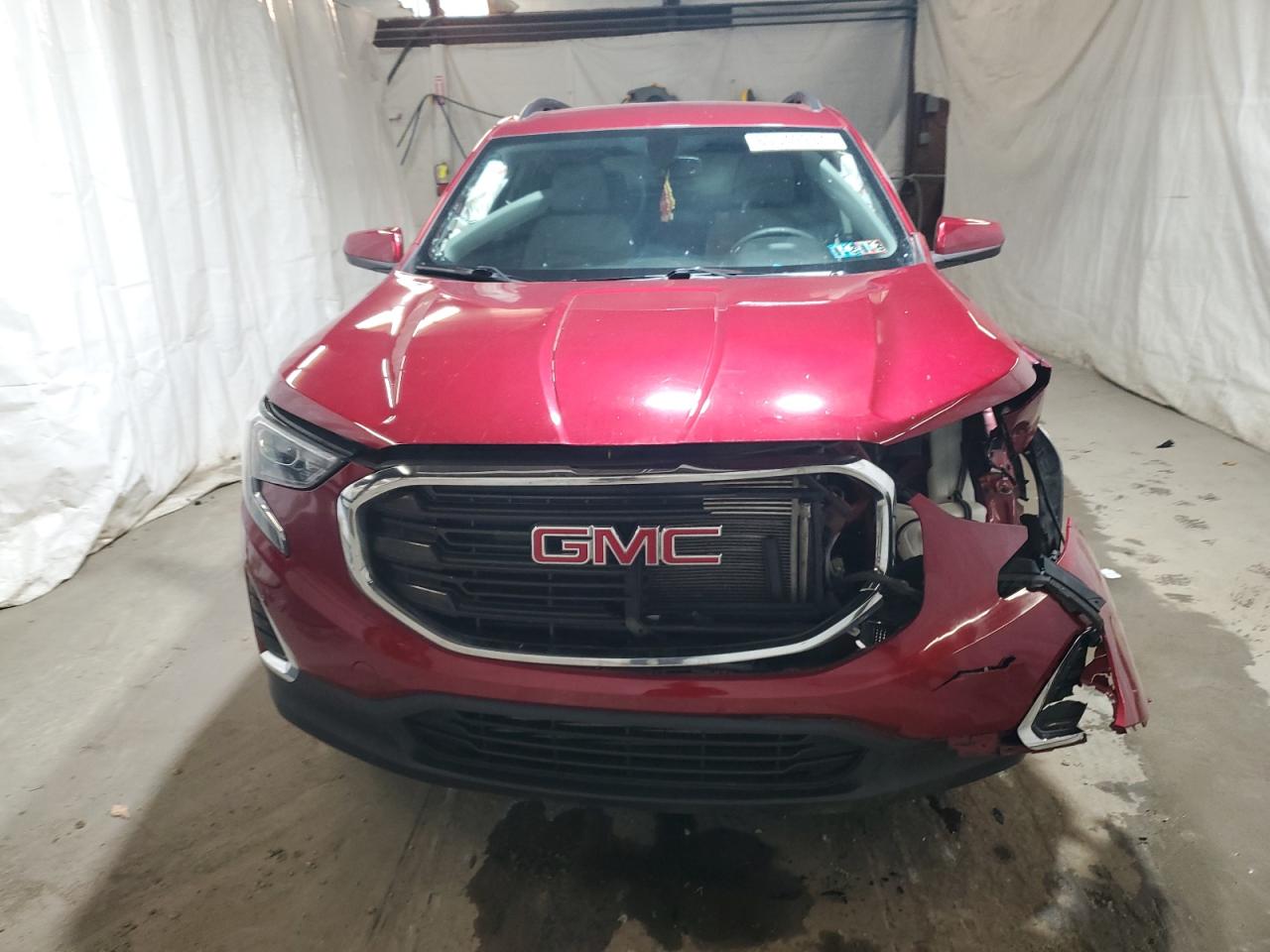 2018 GMC Terrain VIN 3GKALTEV4JL155029 Copart auction photo, front end / side damage thumbnail 5