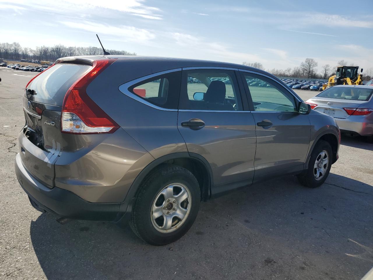 2012 Honda CR-V VIN 5J6RM4H38CL062454 Copart auction photo, rear end damage thumbnail 3