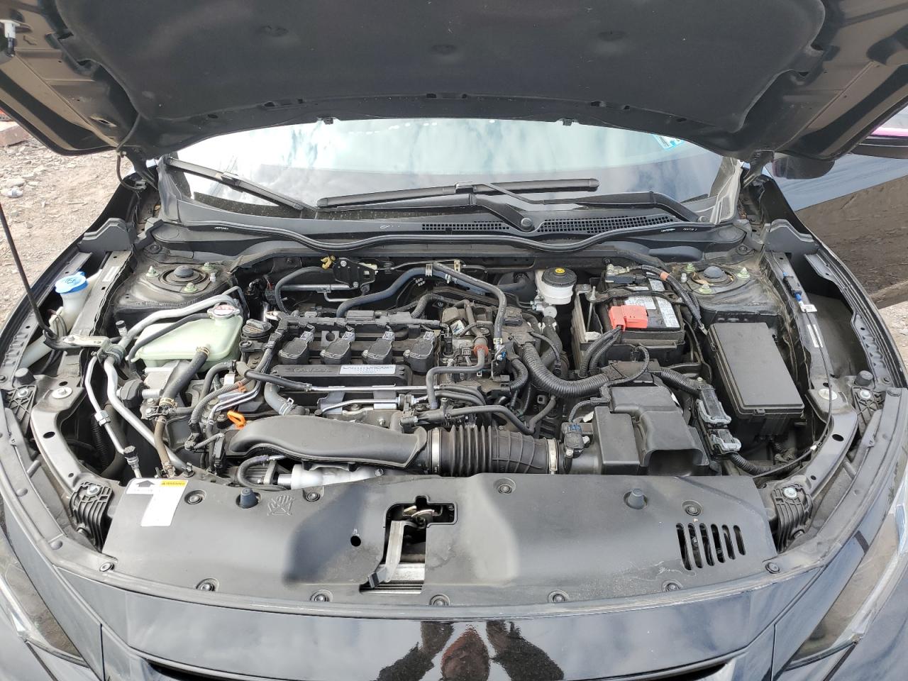 2020 Honda Civic VIN SHHFK7H44LU413323 Copart auction photo, rear end / side damage thumbnail 11