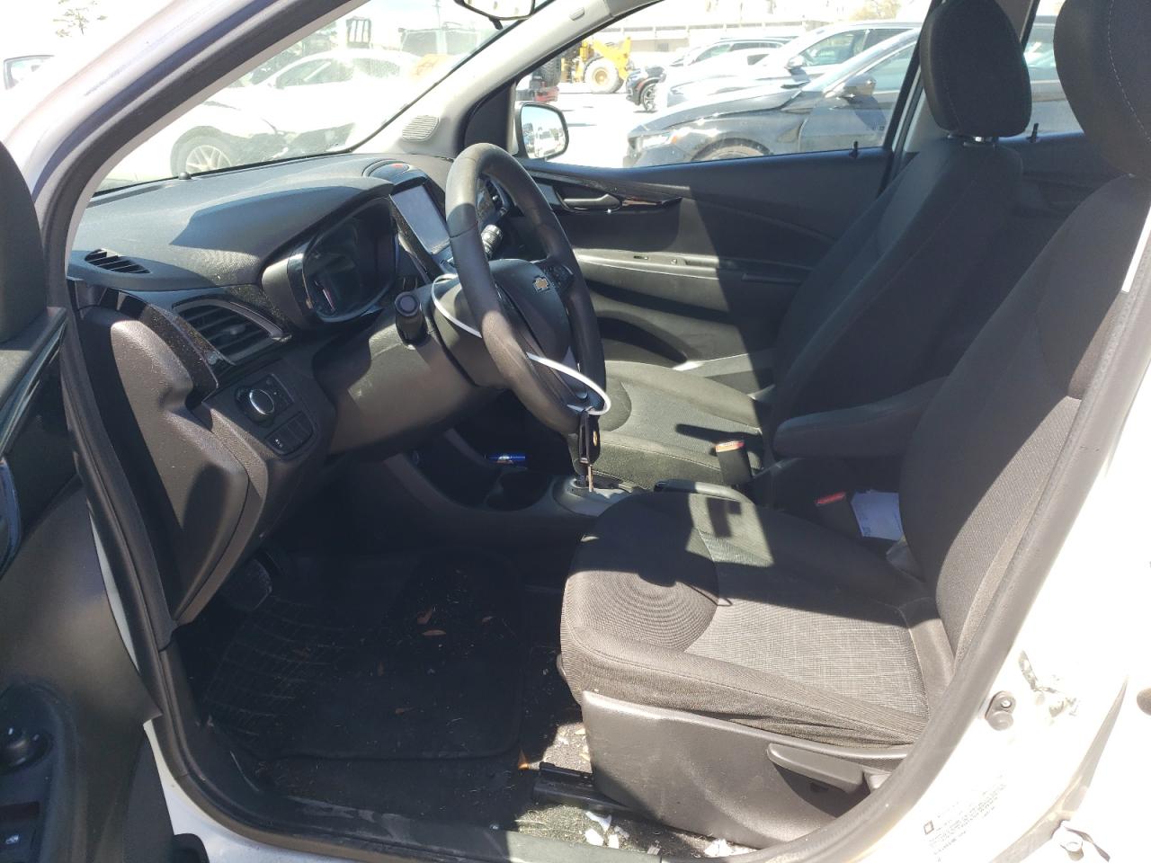 2021 Chevrolet Spark VIN KL8CD6SA3MC719167 Copart auction photo, top/roof / front end damage thumbnail 7