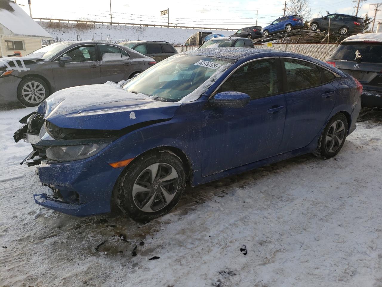 2020 Honda Civic VIN 2HGFC2F65LH514355