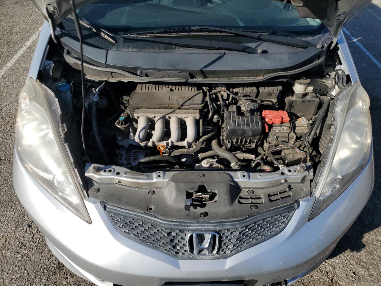 2011 Honda Fit VIN JHMGE8H57BC025850 Copart auction photo, side damage thumbnail 11