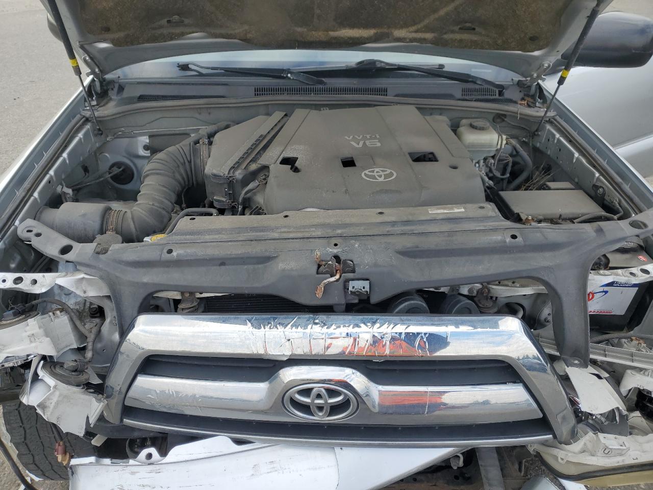 2007 Toyota 4Runner VIN JTEZU14R378089452 Copart auction photo, front end / mechanical damage thumbnail 12