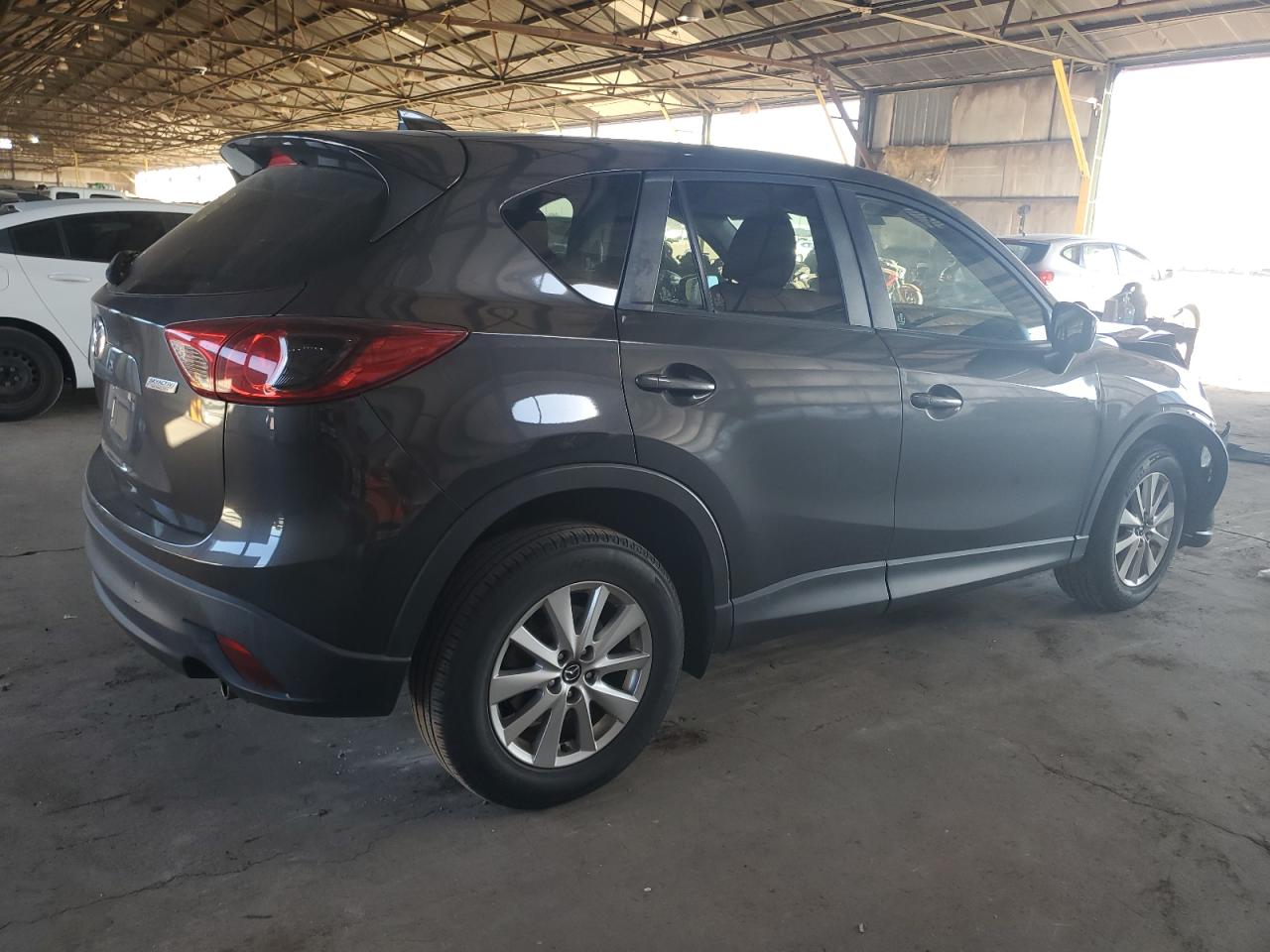 2016 Mazda CX-5 VIN JM3KE2CY7G0767837 Copart auction photo, front end damage thumbnail 3