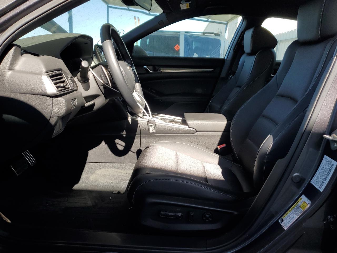2019 Honda Accord VIN 1HGCV1F38KA109424 Copart auction photo, vandalism / stripped damage thumbnail 7
