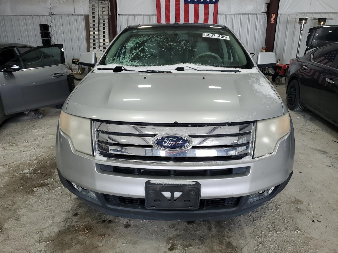 2009 Ford Edge VIN 2FMDK49C79BA98127 Copart auction photo, side / rear end damage thumbnail 5