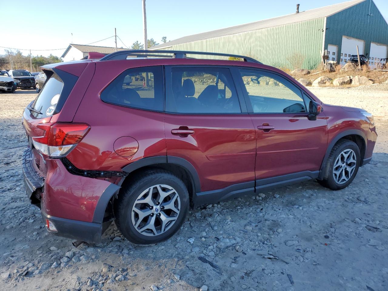 2019 Subaru Forester VIN JF2SKAGC9KH567399 Copart auction photo, rear end damage thumbnail 3