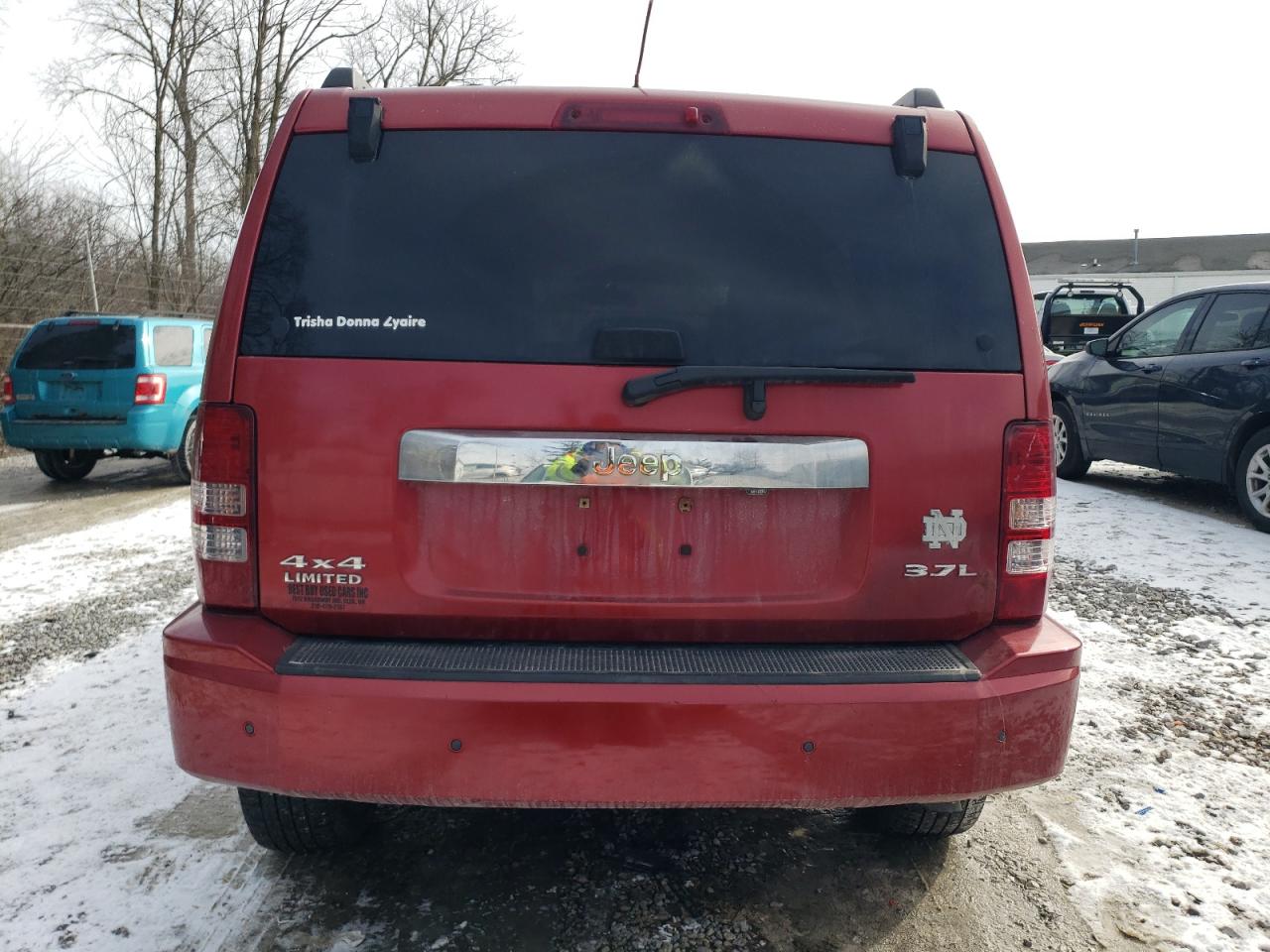 2008 Jeep Liberty (North America) VIN 1J8GN58K28W163415 Copart auction photo, front end damage thumbnail 6