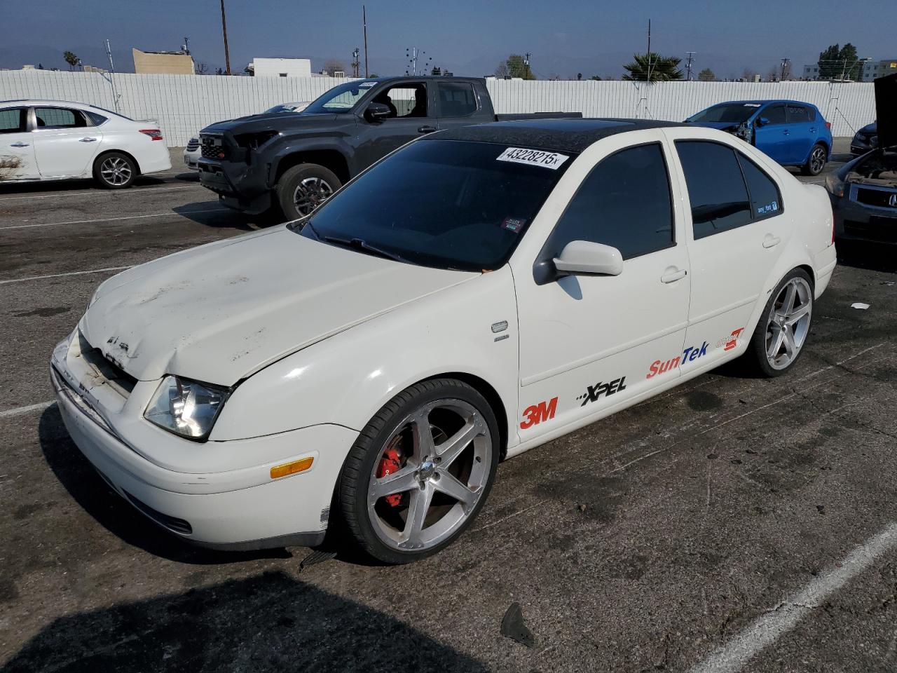 2001 Volkswagen Jetta VIN 3VWSD69MX1M181366
