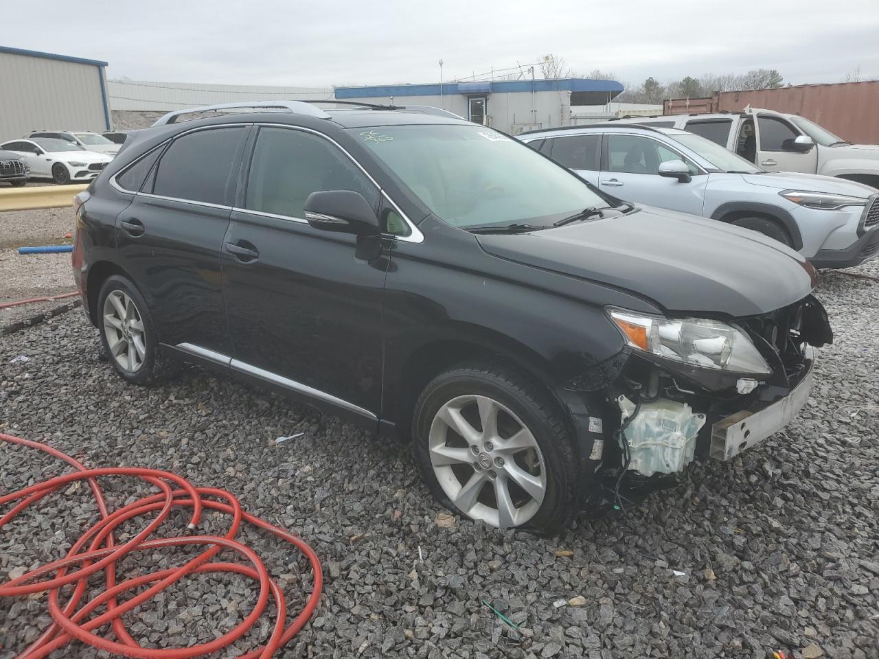 2012 Lexus RX VIN 2T2ZK1BA6CC086692 Copart auction photo, front end damage thumbnail 4
