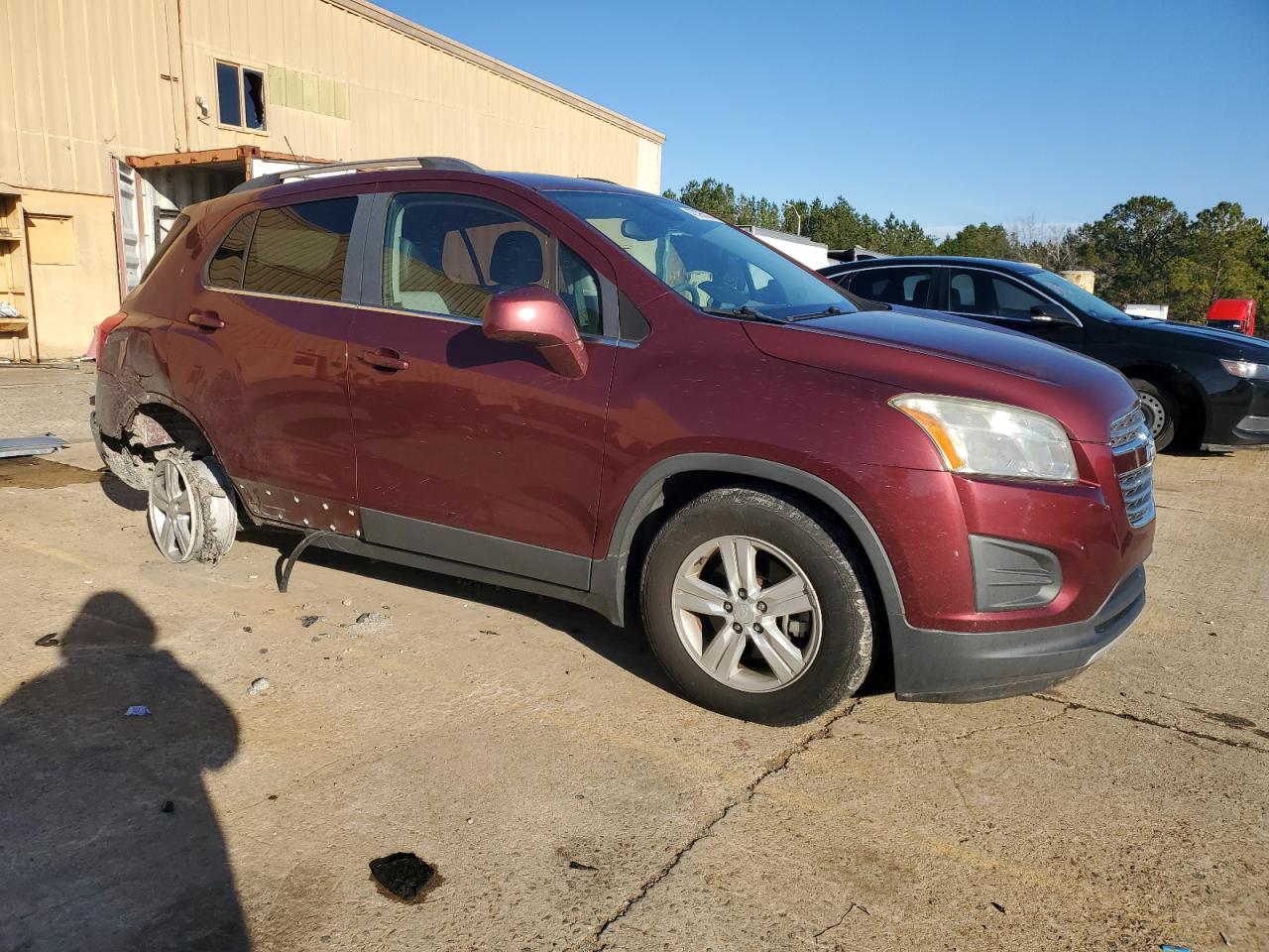 2016 Chevrolet Trax VIN 3GNCJLSB5GL245049 Copart auction photo, rear end damage thumbnail 4