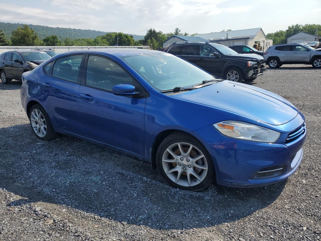 2013 Dodge Dart VIN 1C3CDFBA7DD204369 Copart auction photo, side / rear end damage thumbnail 4