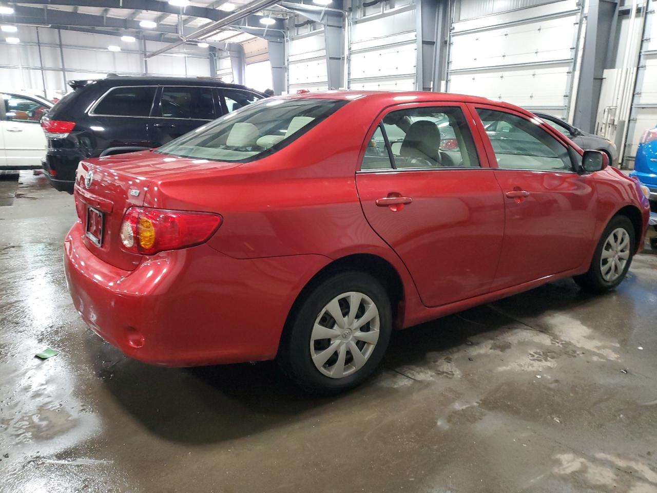 2010 Toyota Corolla VIN JTDBU4EE9AJ084663 Copart auction photo, side / rear end damage thumbnail 3