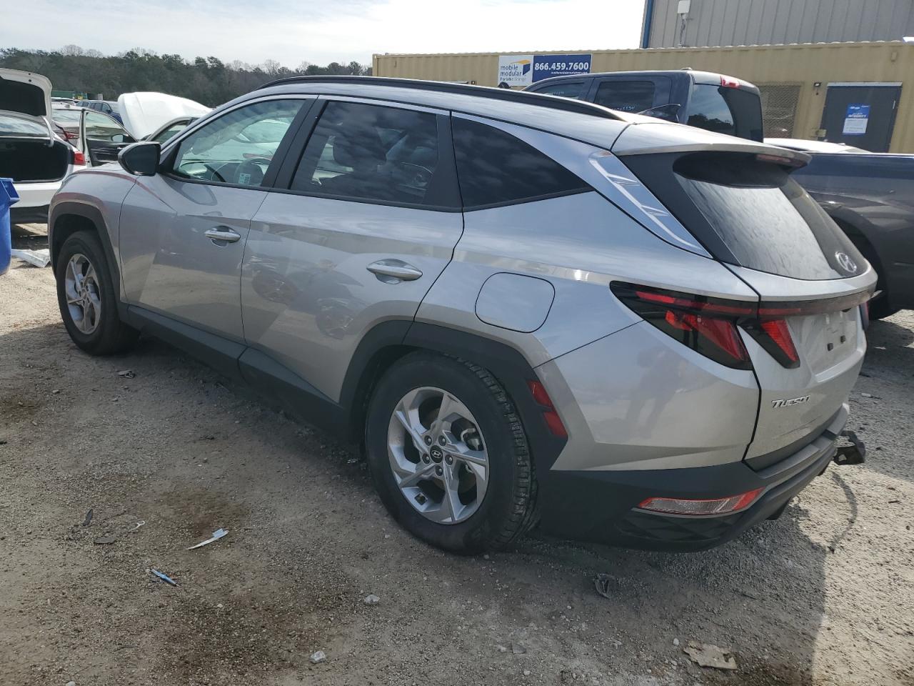 2024 Hyundai Tucson VIN 5NMJB3DE0RH346391 Copart auction photo, rear end / frame damage damage thumbnail 2