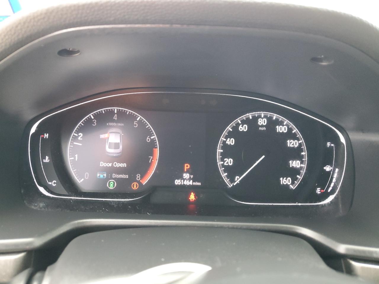 2020 Honda Accord VIN 1HGCV1F18LA103896 Copart auction photo, rear end / frame damage damage thumbnail 9