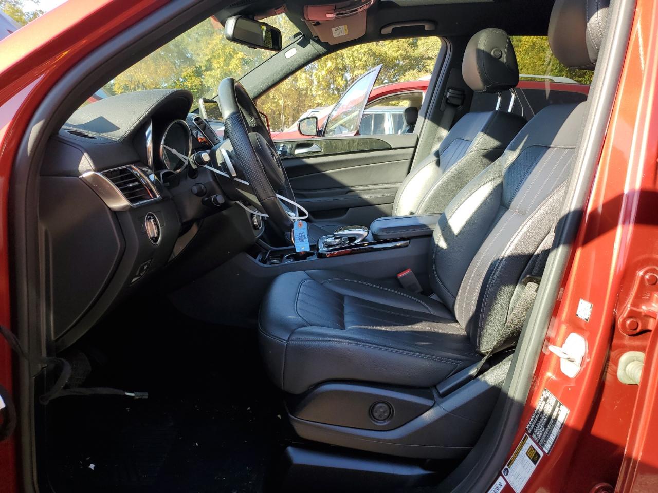 2017 Mercedes-Benz GLS-klasse VIN 4JGDF6EE5HA980351 Copart auction photo, front end damage thumbnail 7