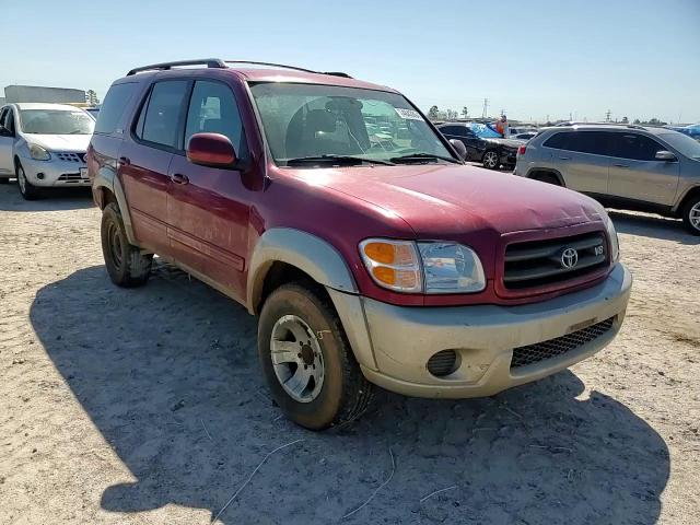 2001 Toyota Sequoia VIN 5TDZT34A31S014508 Copart auction photo, front end / minor dent/scratches damage thumbnail 11