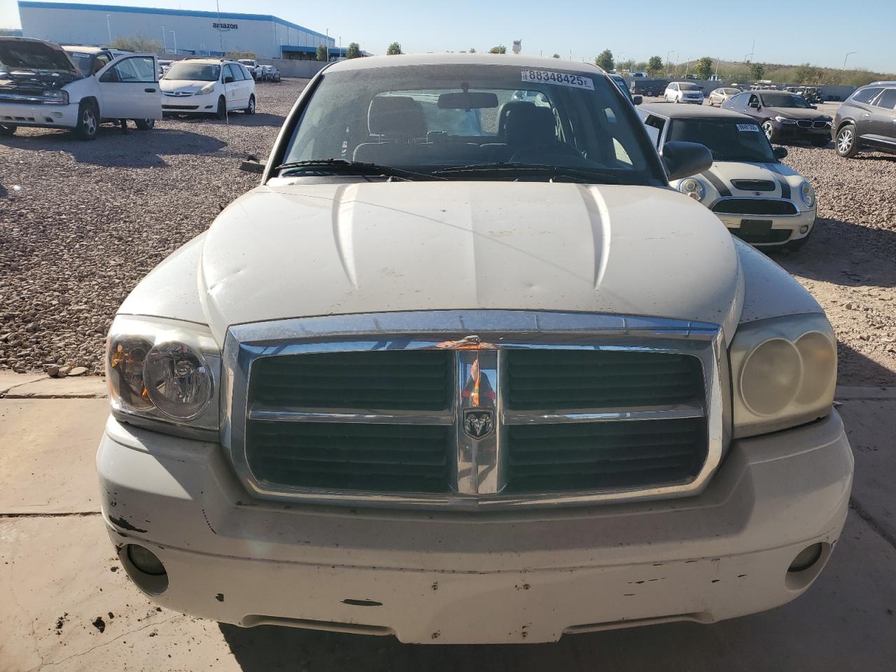 2006 Dodge Dakota VIN 1D7HE48N86S646708 Copart auction photo, side damage thumbnail 5