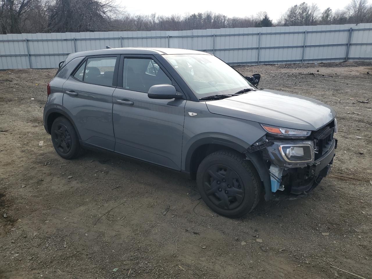 2020 Hyundai Venue VIN KMHRB8A39LU040496 Copart auction photo, rear end / front end damage thumbnail 4