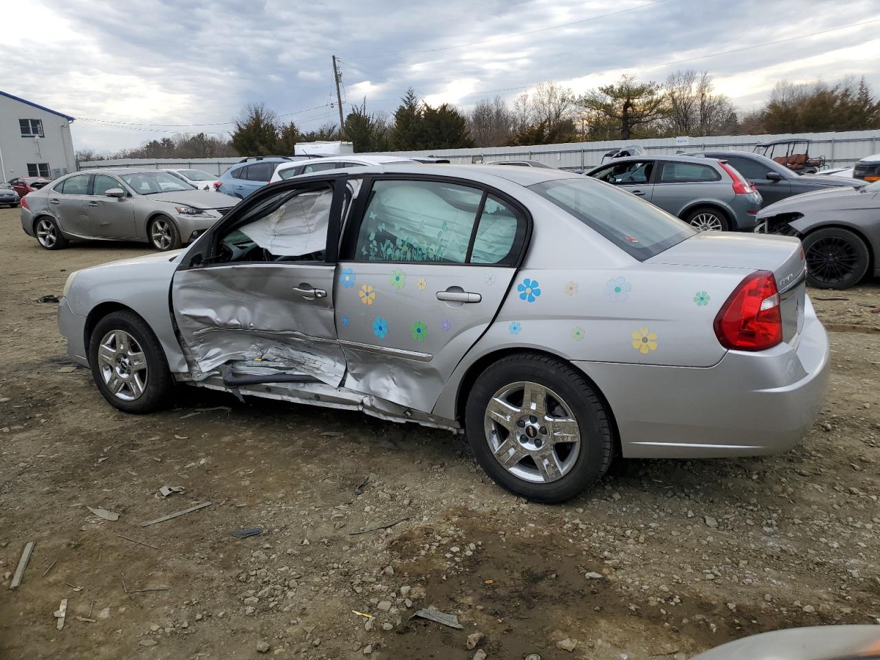 2006 Chevrolet Malibu VIN 1G1ZT53866F181875 Copart auction photo, side / minor dent/scratches damage thumbnail 2
