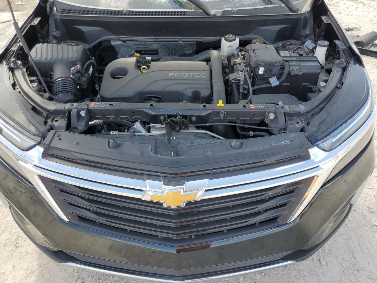 2022 Chevrolet Equinox VIN 3GNAXKEV3NL110171 Copart auction photo, side / mechanical damage thumbnail 12