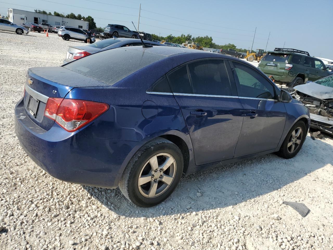 2013 Chevrolet Cruze VIN 1G1PC5SBXD7238722 Copart auction photo, front end / side damage thumbnail 3