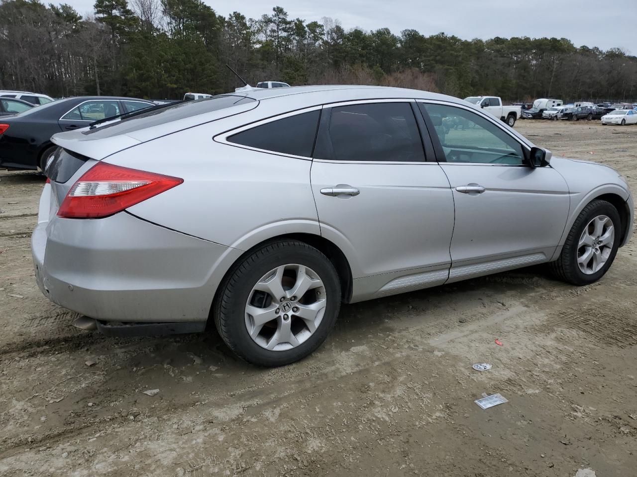 2011 Honda Accord VIN 5J6TF2H55BL007688 Copart auction photo, rear end / front end damage thumbnail 3