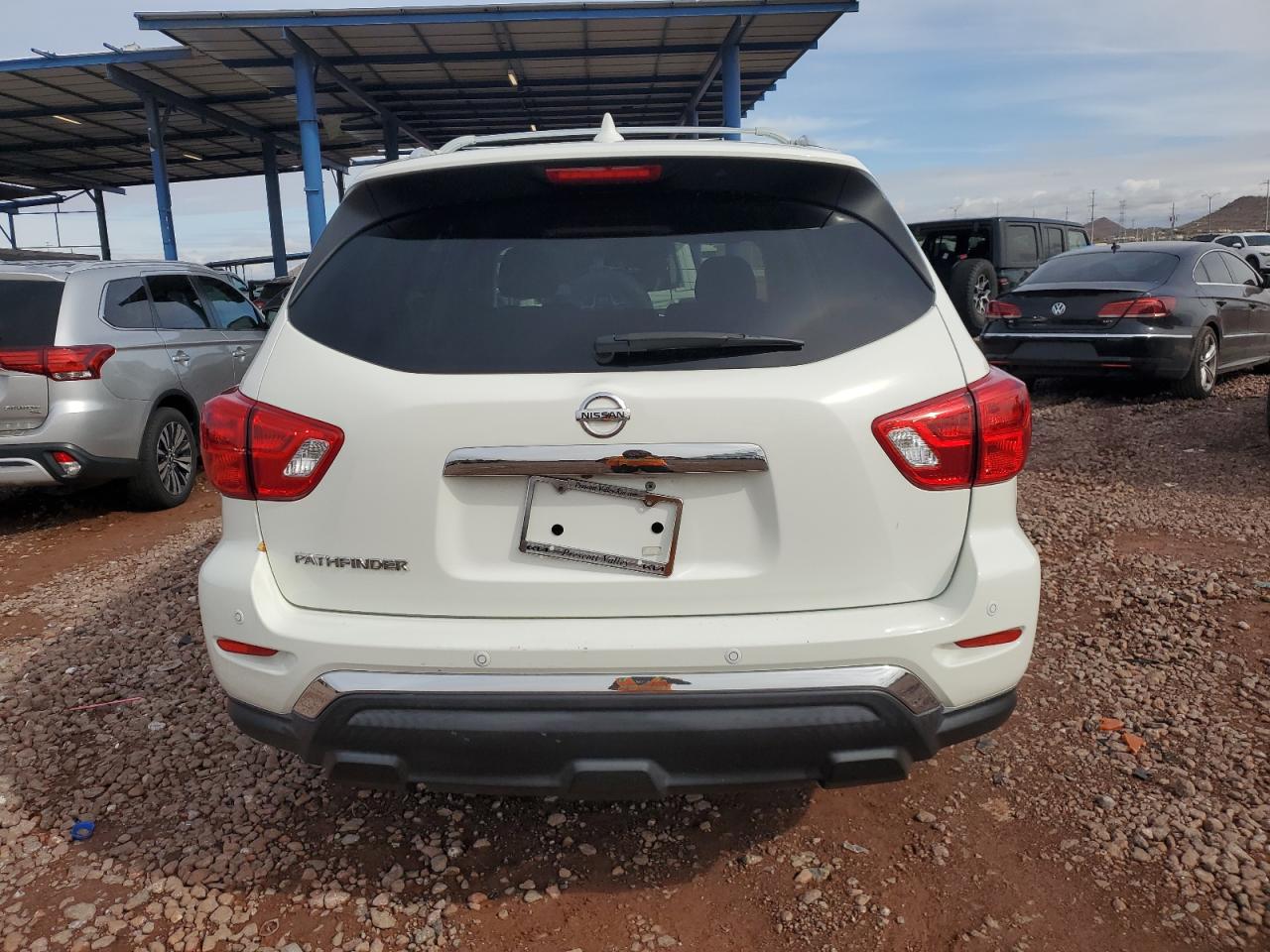 2019 Nissan Pathfinder VIN 5N1DR2MNXKC651464 Copart auction photo, all over damage thumbnail 6