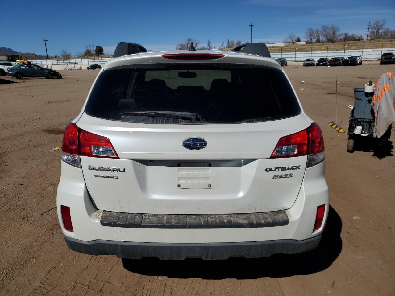 2012 Subaru Outback VIN 4S4BRBLC4C3206405 Copart auction photo, front end / rear end damage thumbnail 6