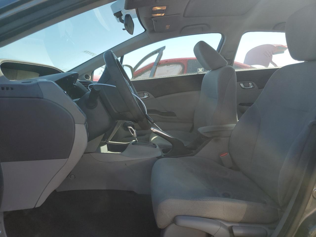 2012 Honda Civic VIN 2HGFB2F8XCH511519 Copart auction photo, front end / side damage thumbnail 7