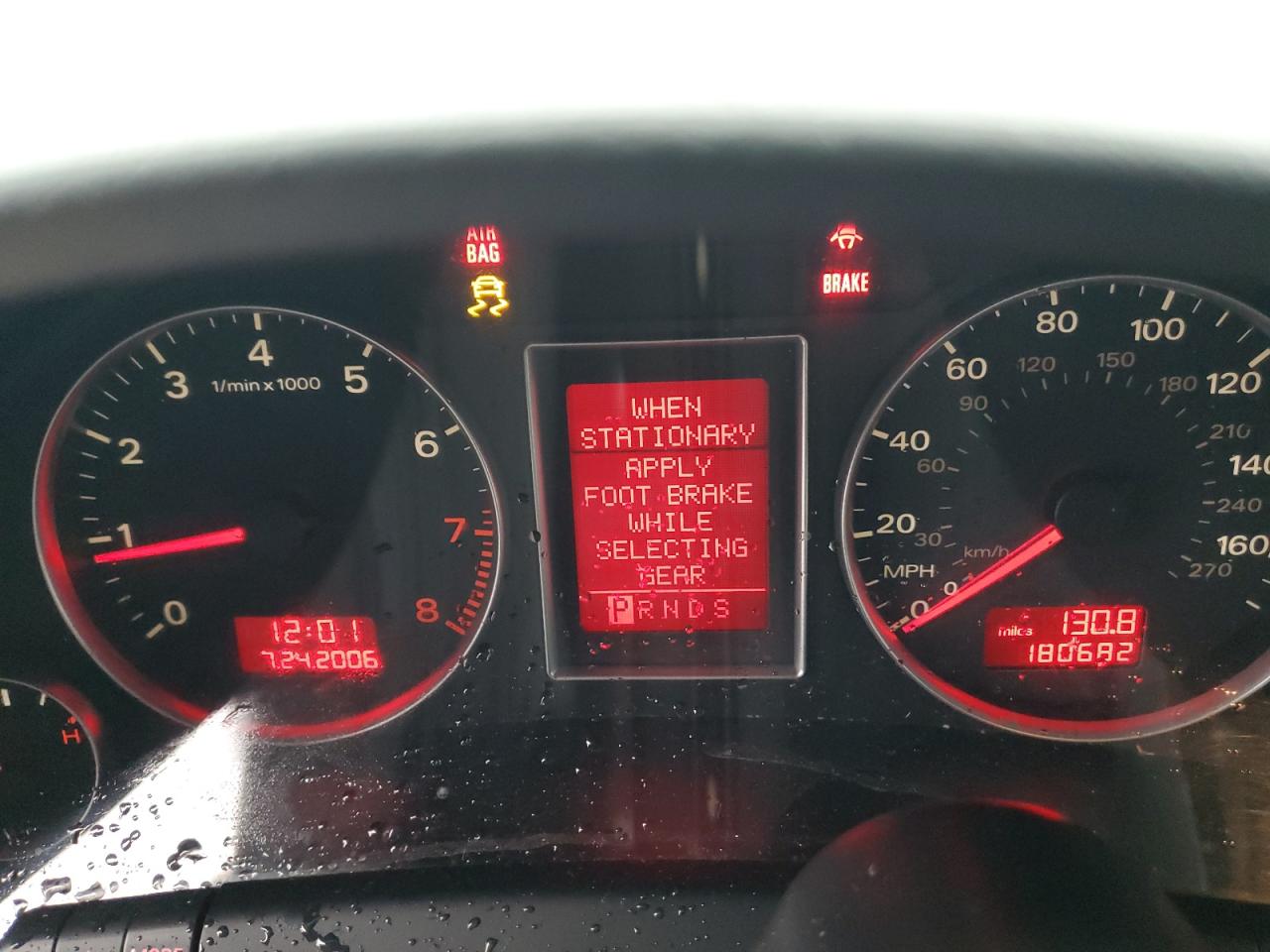 2008 Audi A4 VIN WAUKF78E28A168130 Copart auction photo, front end / side damage thumbnail 9