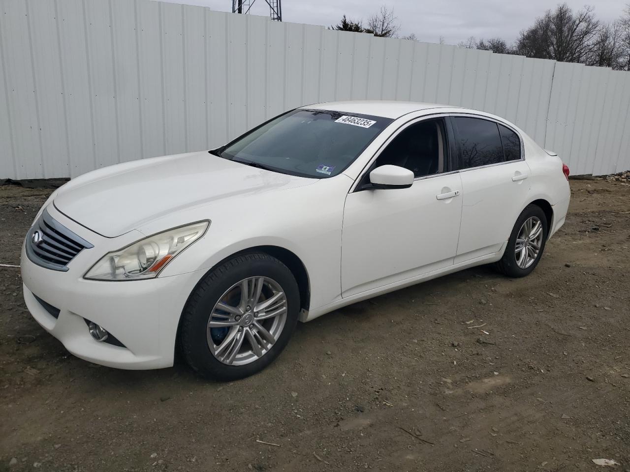 2011 Infiniti G VIN JN1CV6AR5BM402979 - Copart auction photo