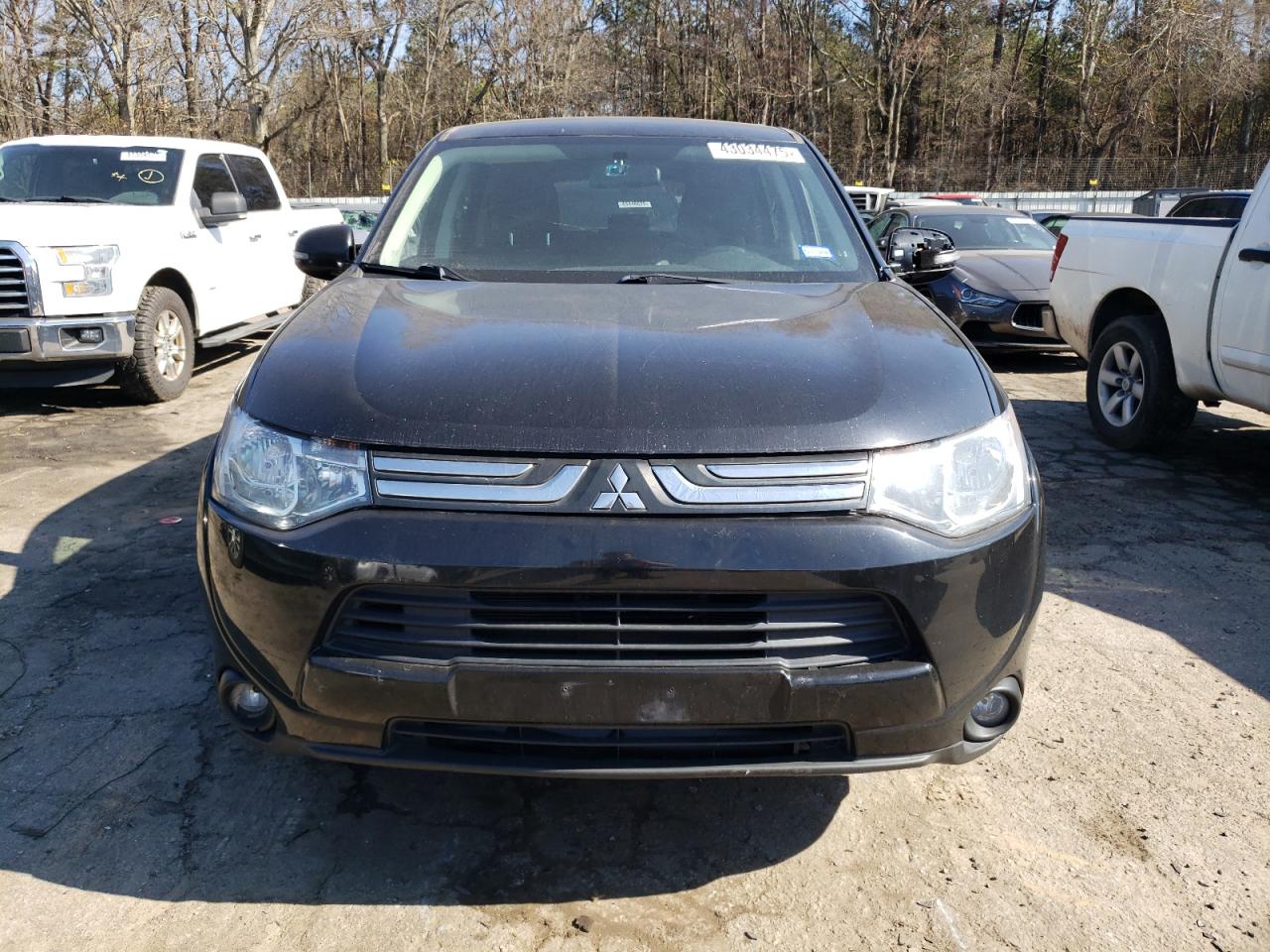 2014 Mitsubishi Outlander VIN JA4AD3A30EZ008924 Copart auction photo, front end / side damage thumbnail 5