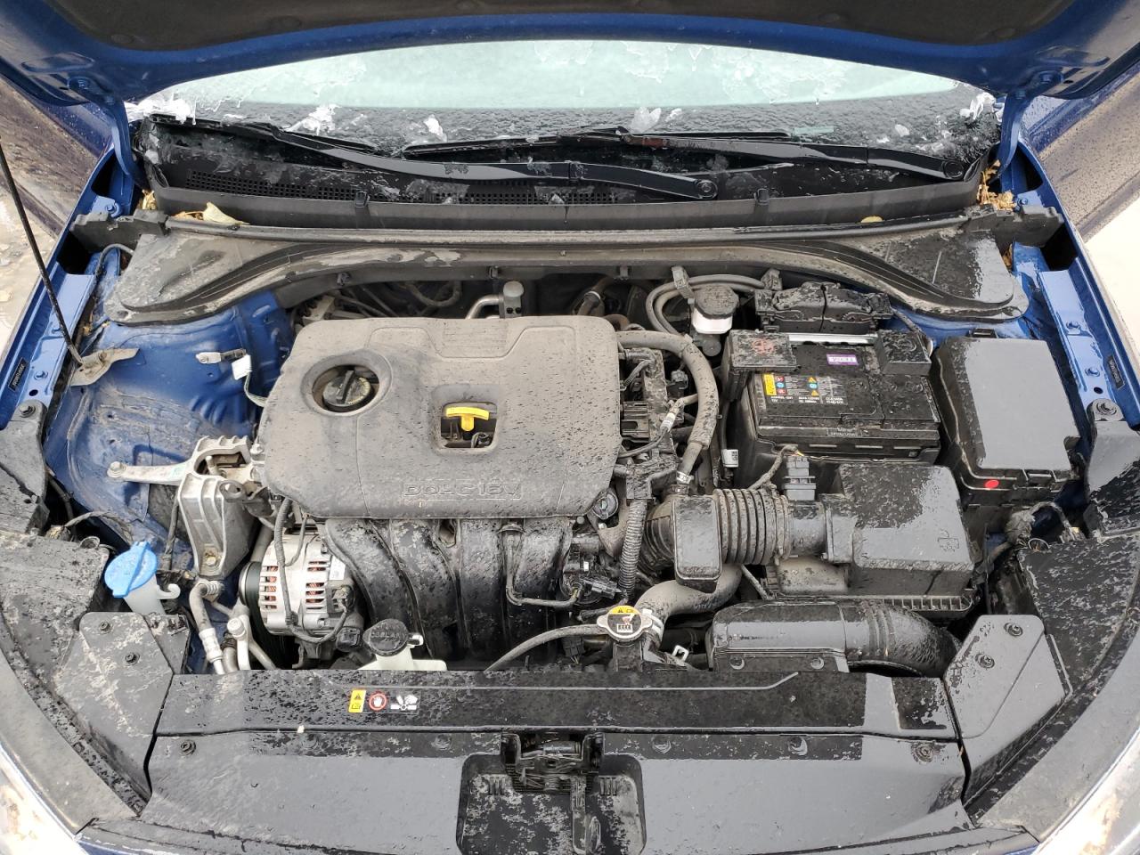 2020 Hyundai Elantra VIN 5NPD84LF1LH558531 Copart auction photo, side damage thumbnail 11