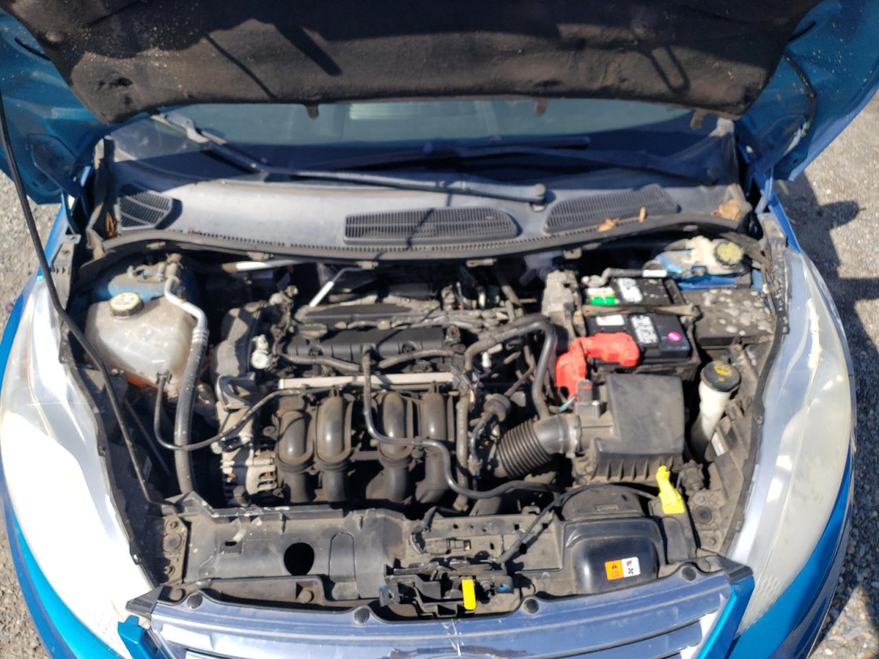 2012 Ford Fiesta VIN 3FADP4CJ4CM171625 Copart auction photo, front end / side damage thumbnail 11