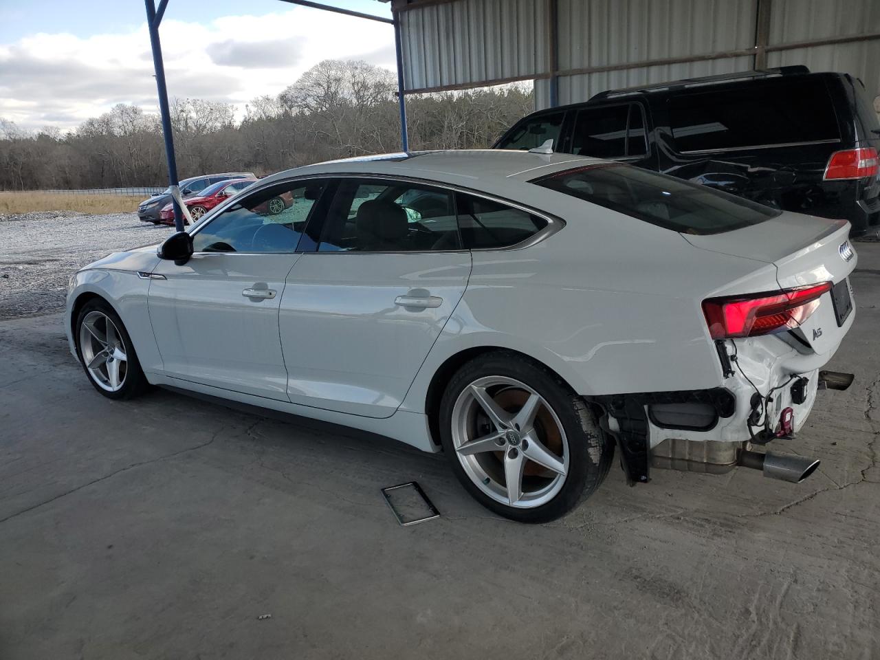 2018 Audi A5 VIN WAUENCF54JA081721 Copart auction photo, rear end damage thumbnail 2