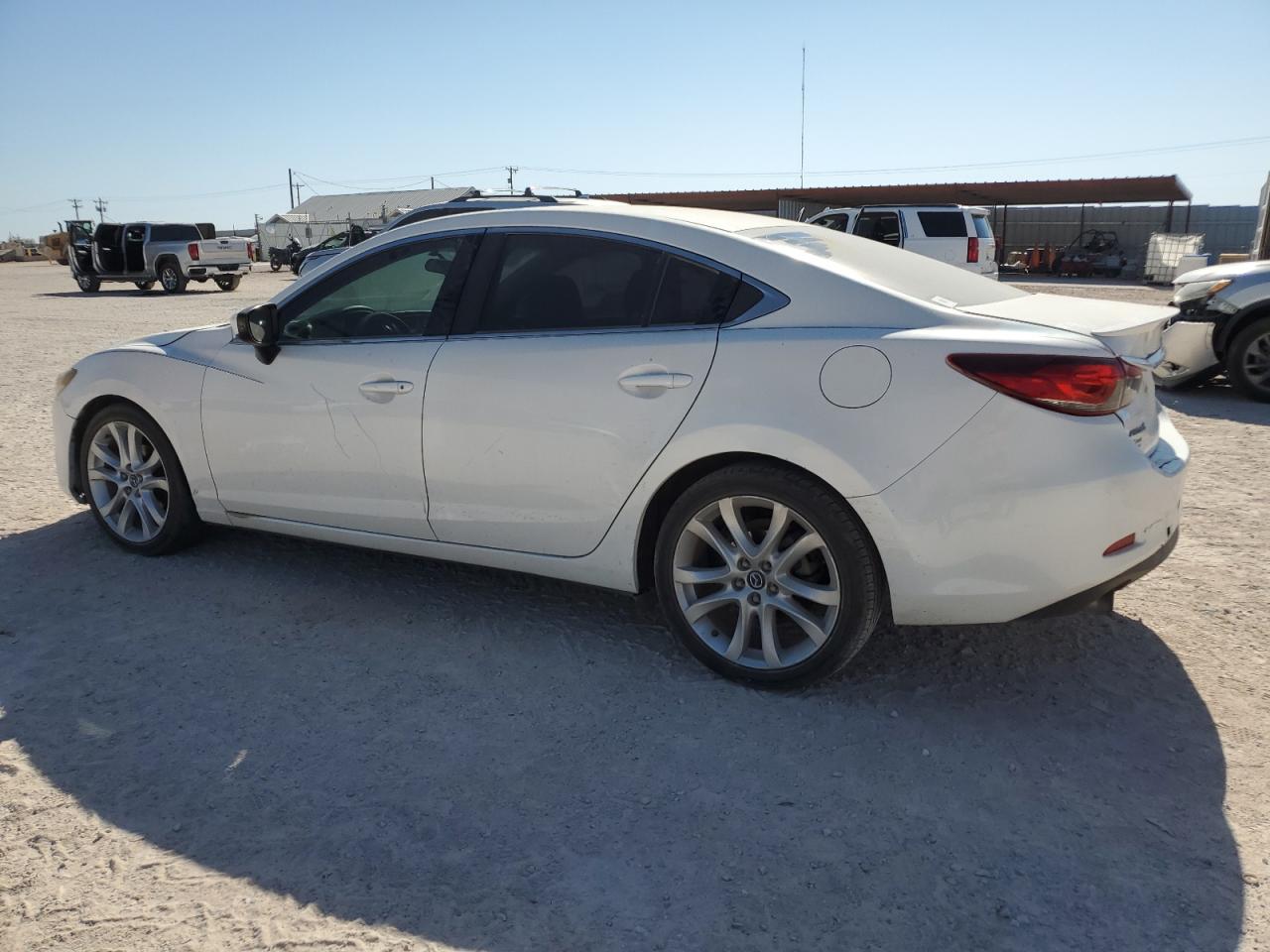 2014 Mazda 6 VIN JM1GJ1V53E1112752 Copart auction photo, front end / side damage thumbnail 2