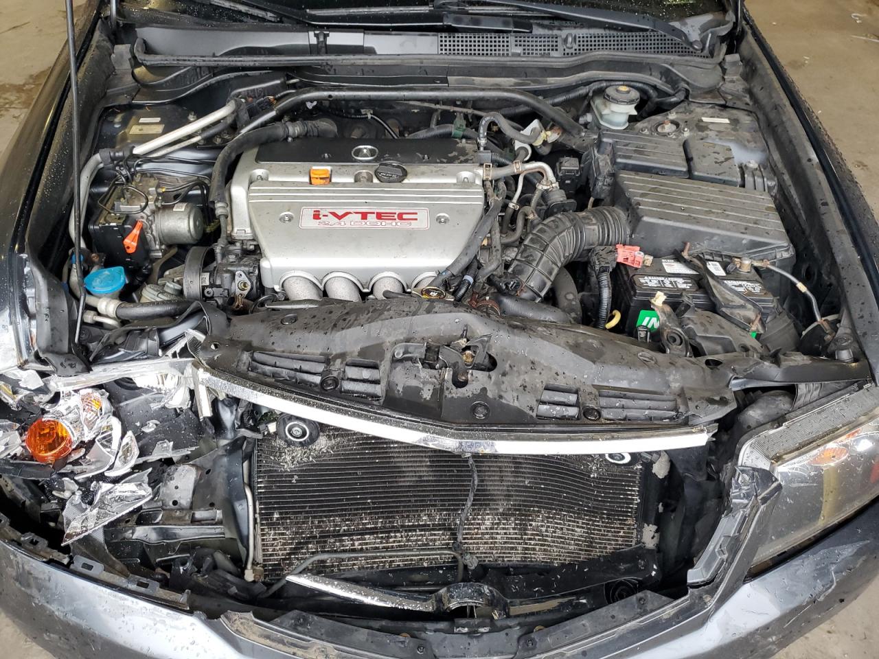 2007 Acura TSX VIN JH4CL96837C013810 Copart auction photo, front end damage thumbnail 11