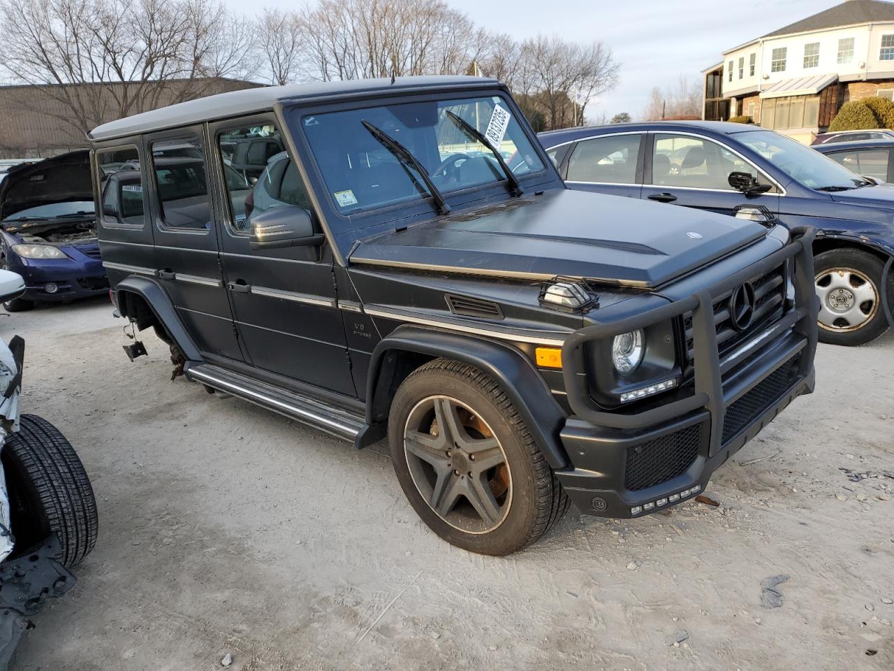 2013 Mercedes-Benz G-klasse VIN WDCYC7DF8DX206966 Copart auction photo, undercarriage damage thumbnail 4