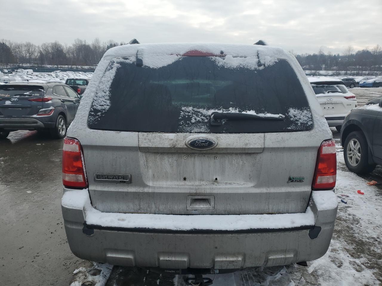 2010 Ford Escape VIN 1FMCU0DGXAKC64689 Copart auction photo, side / front end damage thumbnail 6