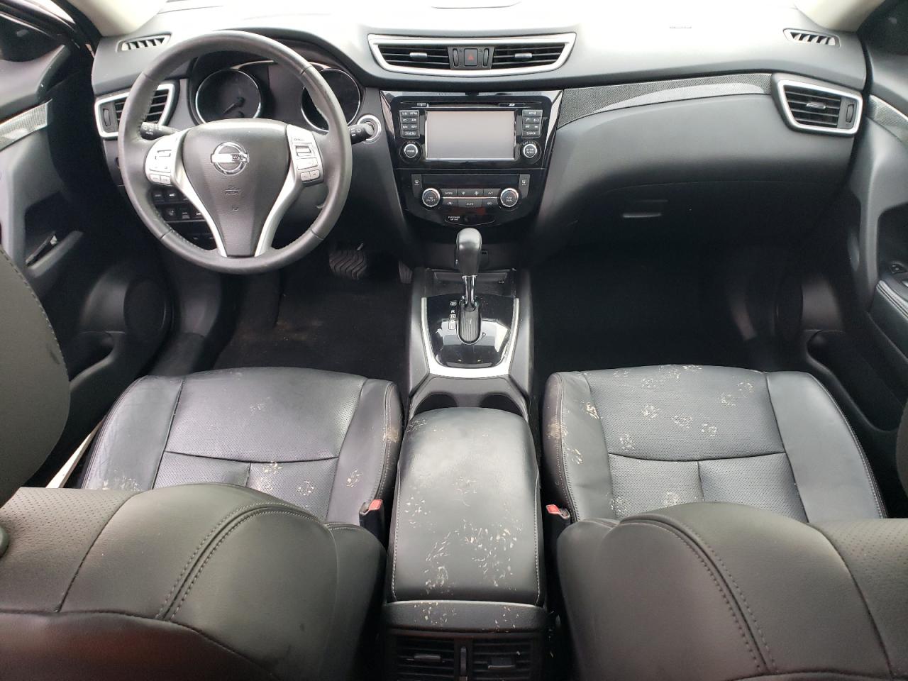 2015 Nissan Rogue VIN 5N1AT2MV8FC785626 Copart auction photo, side / front end damage thumbnail 8