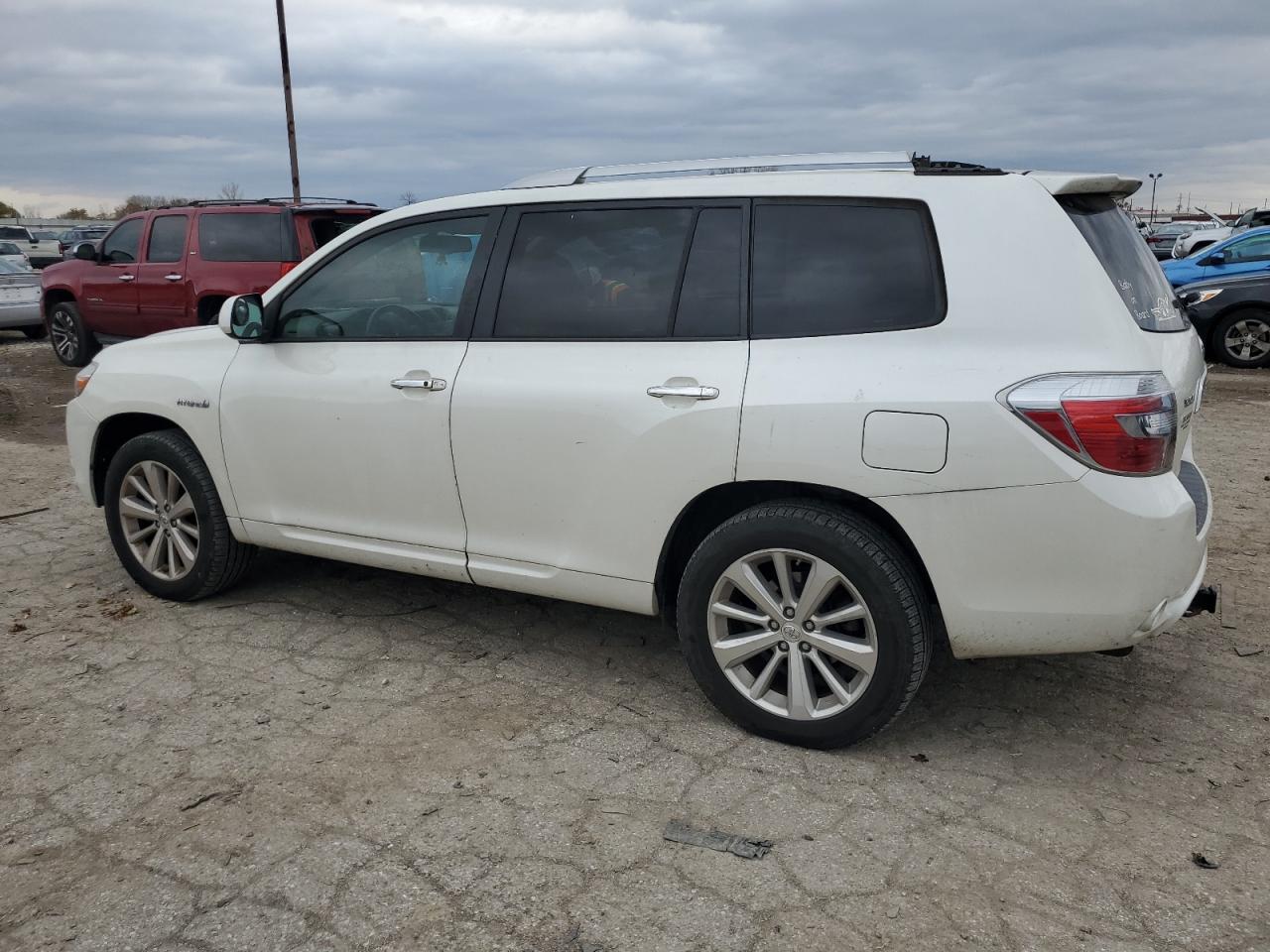 2008 Toyota Highlander VIN JTEEW44A482004210 Copart auction photo, burn - interior / minor dent/scratches damage thumbnail 2
