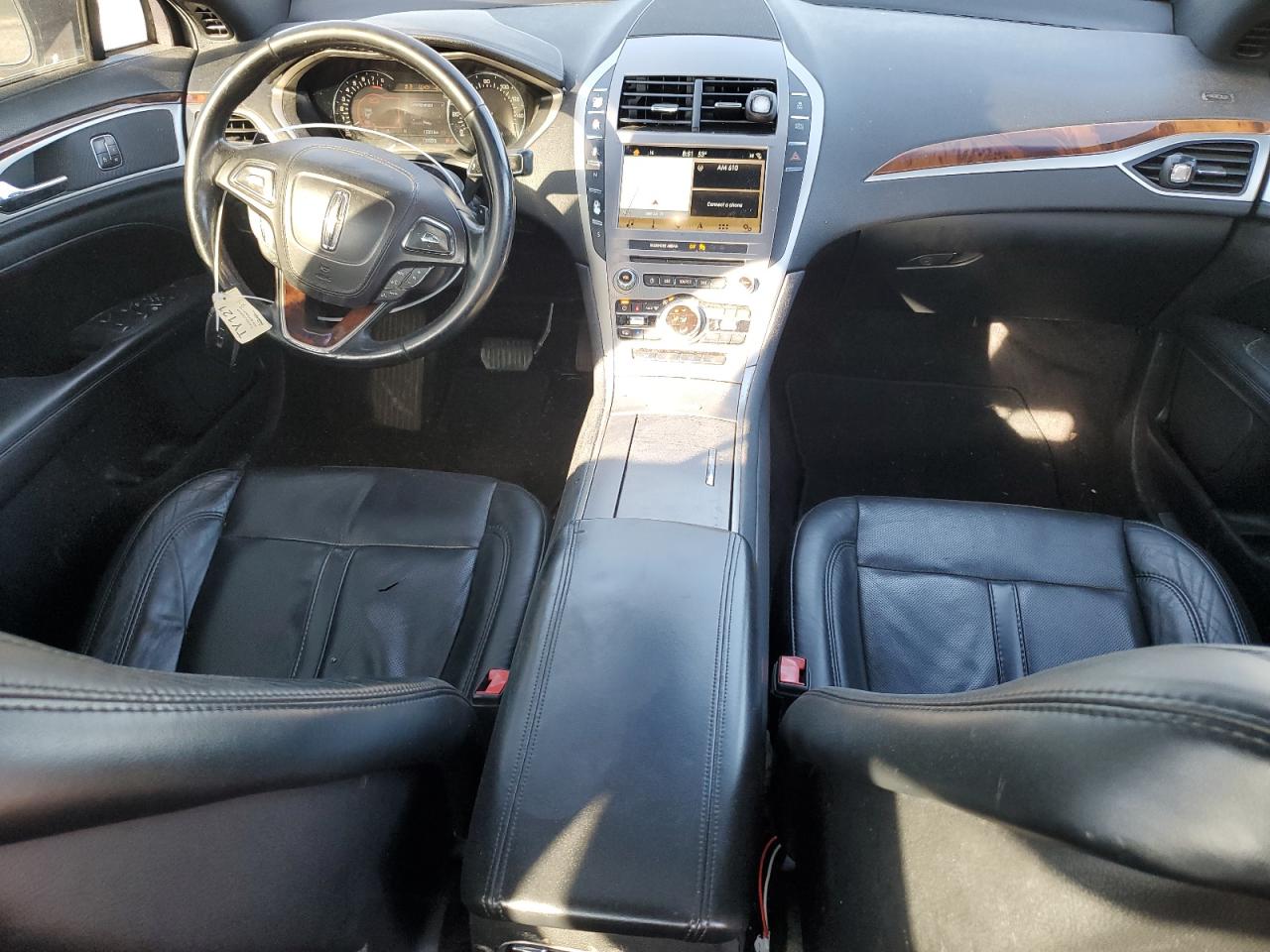 2017 Lincoln MKZ VIN 3LN6L5E95HR603121 Copart auction photo, rear end / mechanical damage thumbnail 8