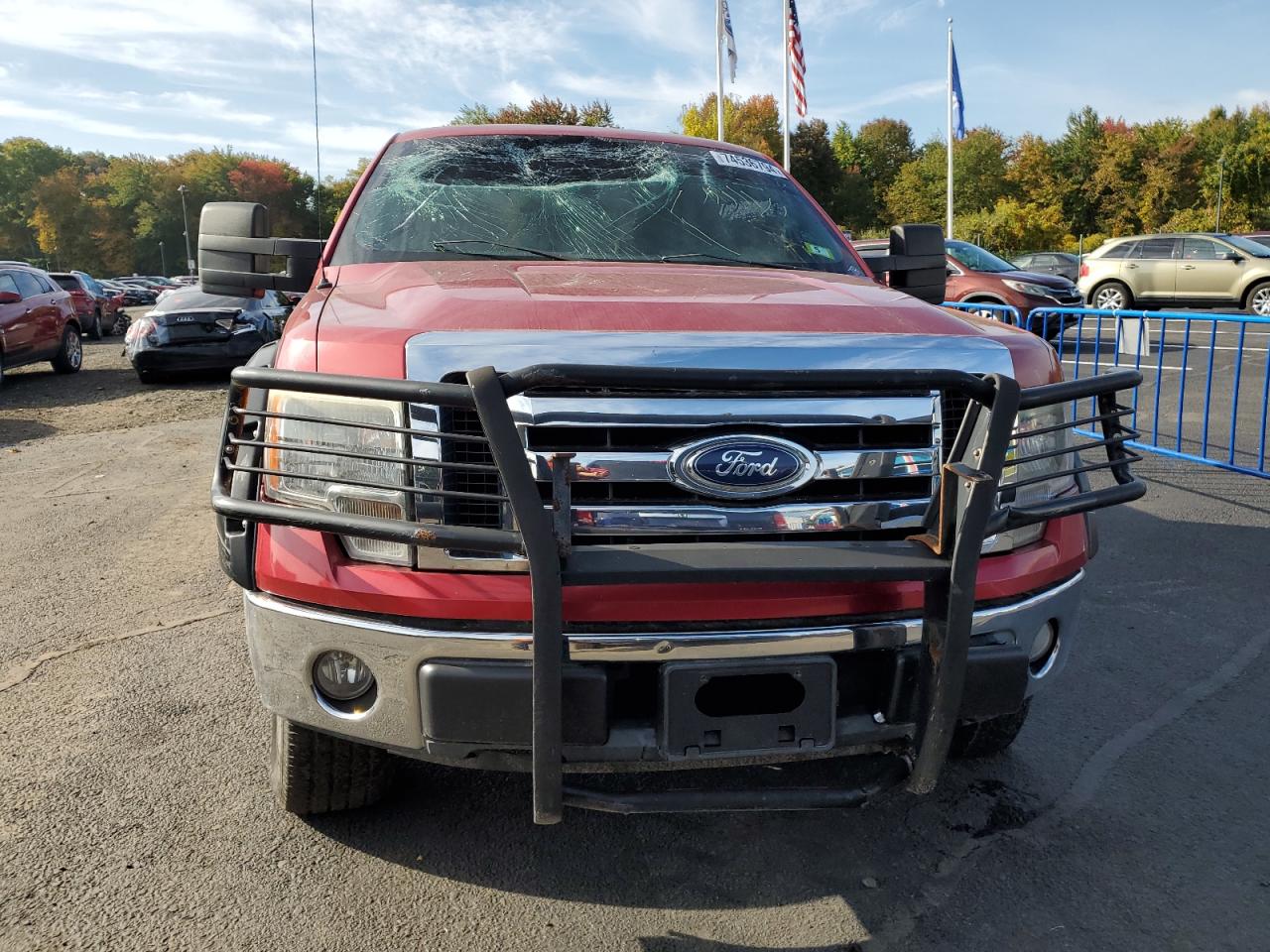 2009 Ford F-150 VIN 1FTRX14829FA98502 Copart auction photo, top/roof / minor dent/scratches damage thumbnail 5