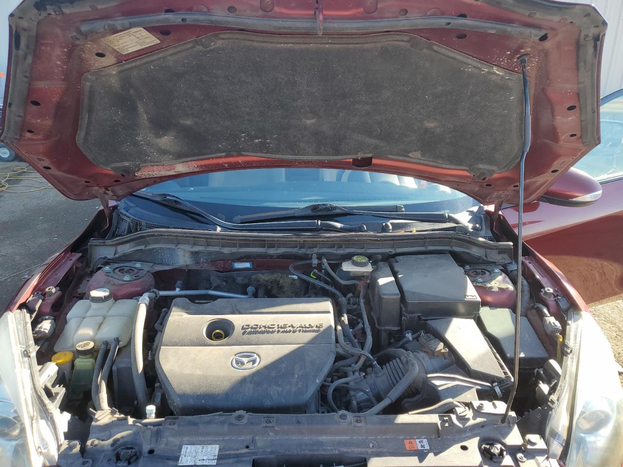 2010 Mazda 3 VIN JM1BL1H61A1134008 Copart auction photo, side damage thumbnail 11