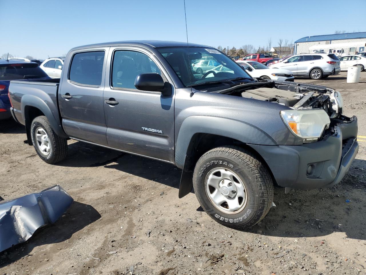 2015 Toyota Tacoma VIN 3TMLU4EN6FM177445 Copart auction photo, front end damage thumbnail 4