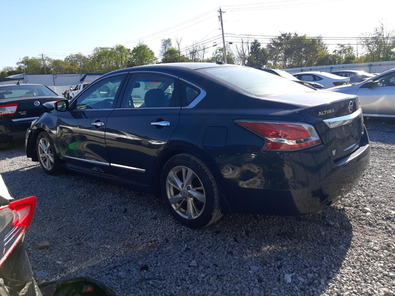 2014 Nissan Altima VIN 1N4AL3AP7EC158405 Copart auction photo, biohazard/chemical / front end damage thumbnail 2