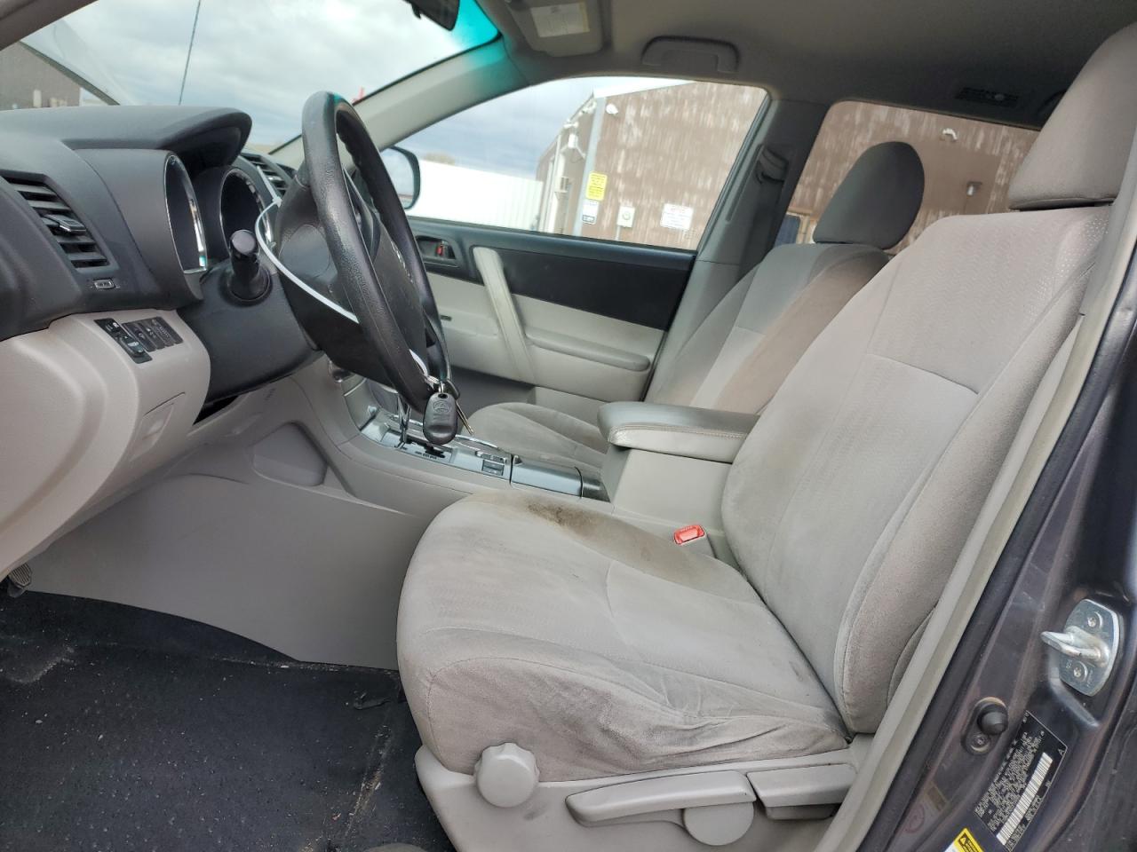 2012 Toyota Highlander VIN 5TDBK3EH2CS134058 Copart auction photo, front end / side damage thumbnail 7